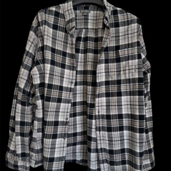 Eddie Bauer Other - Eddie Bauer Plaid button shirt size TXL 100% cotton